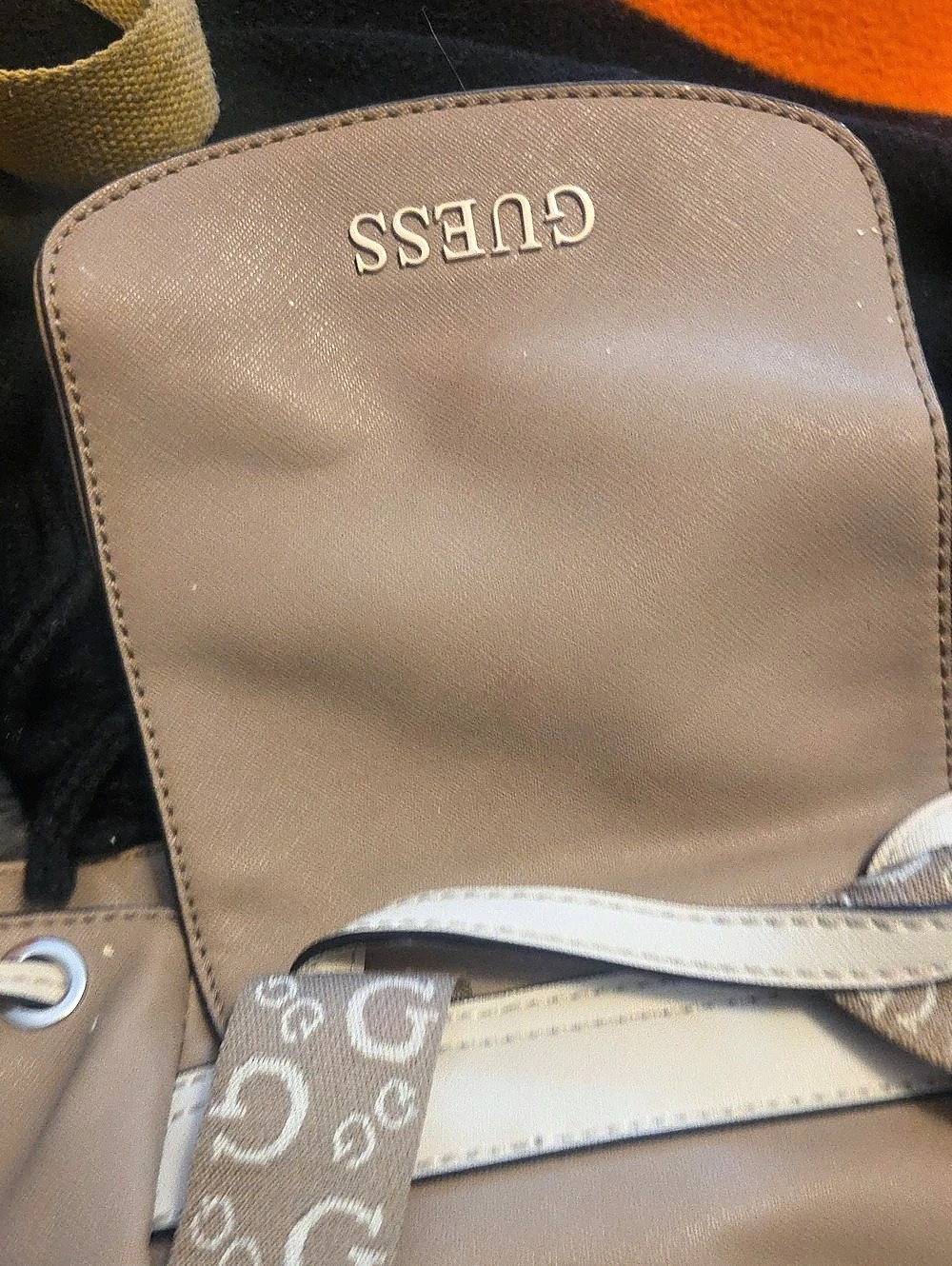 GUESS Brown Backpack - Picture 5 of 7
